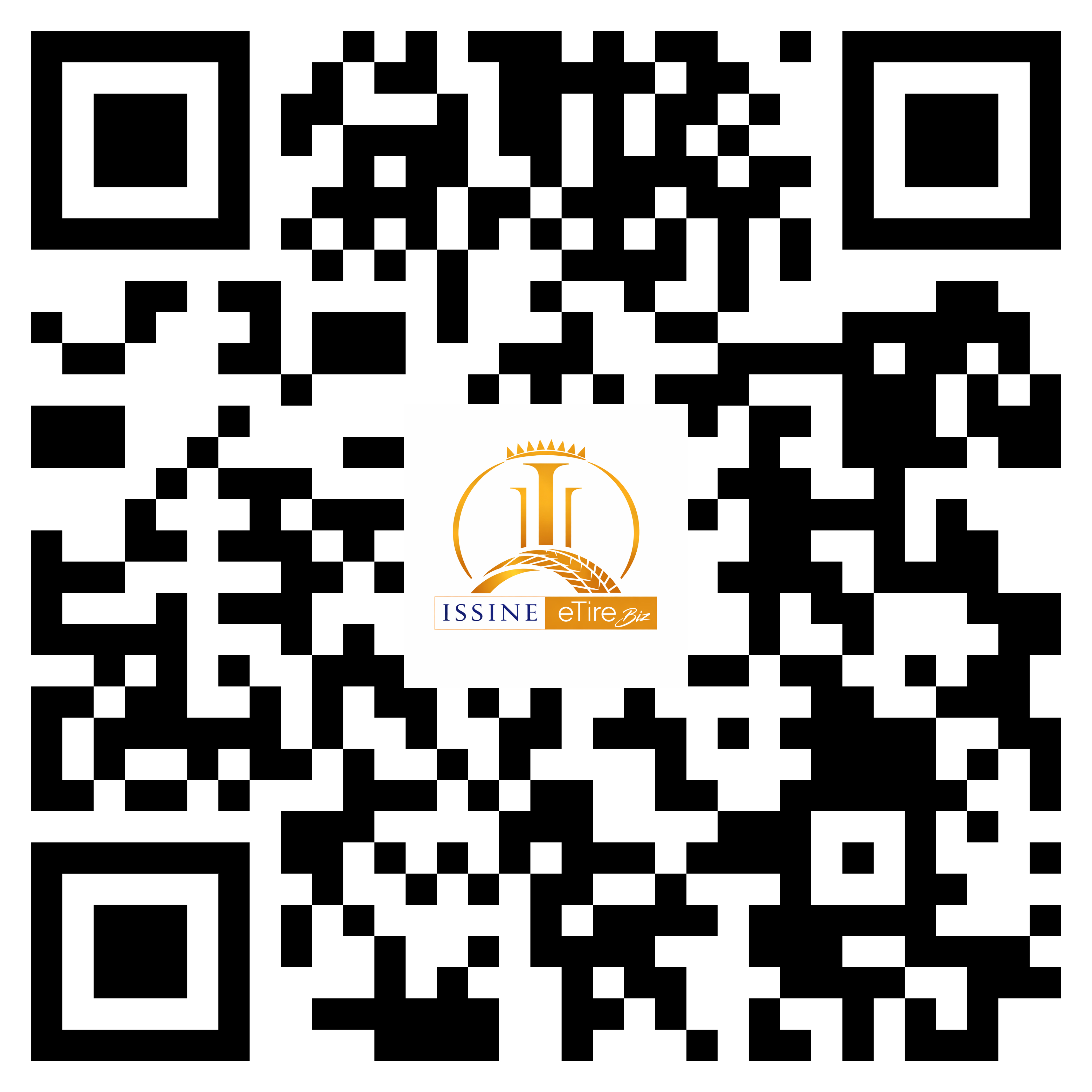 ISSINE eTires Biz QR Code