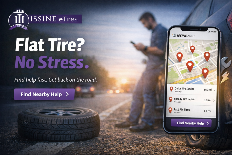 Flat Tire? No Stress. Just Find Help Fast